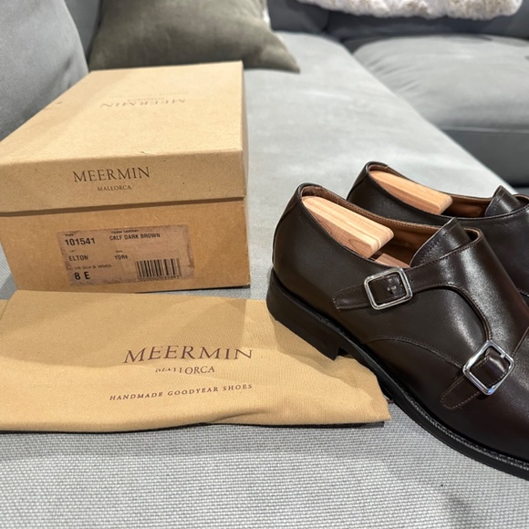 Meermin Elton Calf Dark Brown